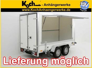 New Car trailer Koffer 146x304cm Höhe:180cm 2,0t Verkaufsklappe: picture 1