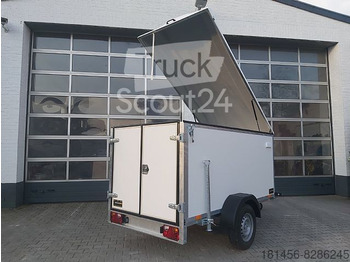 New Closed box trailer Kofferanhänger mit Deckel 100kmH 202cm hoch: picture 3