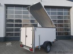 New Closed box trailer Kofferanhänger mit Deckel 100kmH 202cm hoch: picture 25