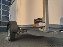 New Closed box trailer Kofferanhänger mit Deckel 100kmH 202cm hoch: picture 23