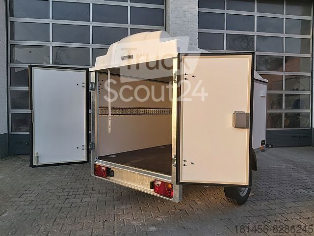 New Closed box trailer Kofferanhänger mit Deckel 100kmH 202cm hoch: picture 2