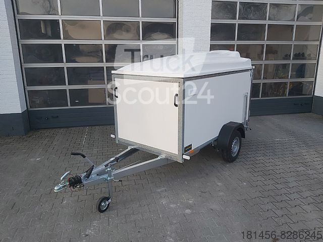 New Closed box trailer Kofferanhänger mit Deckel 100kmH 202cm hoch: picture 4