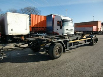 Container transporter/ Swap body trailer Kögel Combi MAXI AW 18 Lafette: picture 1