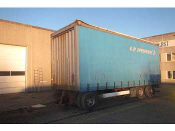 Curtainsider trailer Krone 18 pl. med lift: picture 1