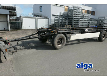 Container transporter/ Swap body trailer Krone AZW 18, Scheibenbremse, Luftfederung, 18to.: picture 1