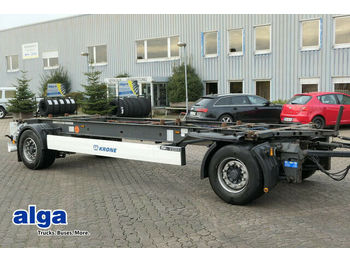 Container transporter/ Swap body trailer Krone AZ, 445/45 R19,5 Bereifung, BPW-Achsen, Luft: picture 1