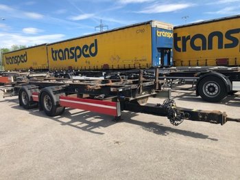 Container transporter/ Swap body trailer Krone Tandem Lafette ZZ N/A: picture 1