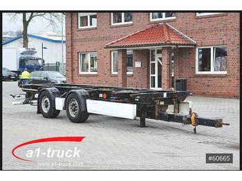 Container transporter/ Swap body trailer Krone ZZW 18 BDF Tandem, 1 Vorbesitzer: picture 1