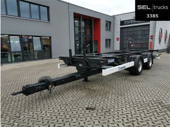 Container transporter/ Swap body trailer Krone ZZ / Lafette /SAF Achsen /  German: picture 1