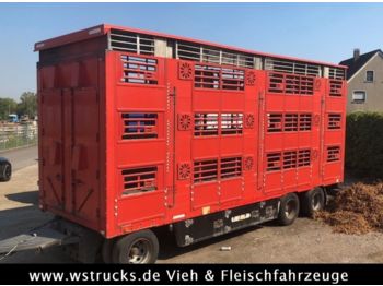 Pezzaioli RBA 32  3 Stock , Hubdach  - Livestock trailer