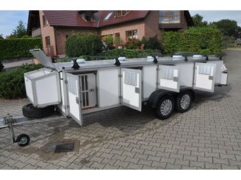 Livestock trailer WT Metall Hundeanhänger 10 Thermo Boxen