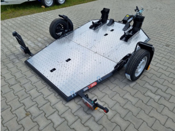 New Motorcycle trailer Lorries MT-2 steel wheels, trailer for 2 motorcycles / ATV / 3 motocross: picture 3