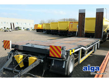 Low loader trailer Alpsan 3-Achser, Tiefbett 5.500mm lang, Rampen