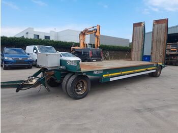 Gheysen & Verpoort T20. Hyd Rampen.  - Low loader trailer