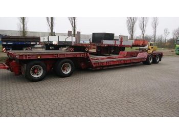 Hoffmann Tiefbett anhänger / ausziehbar boote  - Low loader trailer