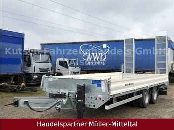 Low loader trailer Müller-Mitteltal ETÜ-TA-R 14,4 Tieflader, verzinkt, 2LED