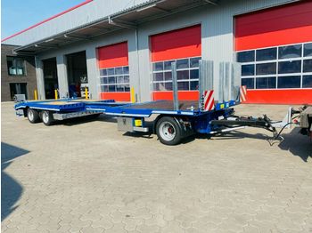 Low loader trailer Wiese 3-Achsanhänger teleskopierbar