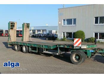 Low loader trailer Zeppelin ATU3-30S, 24to. NL, verbreiterbar, 30to