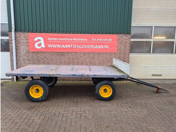 Dropside/ Flatbed trailer Materiaal wagen: picture 1