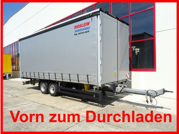 Curtainsider trailer Möslein TPW 105 D Schwebheim Tandem- Planenanhänger, Dur: picture 1