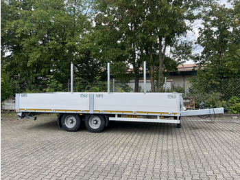 New Low loader trailer Möslein  Tandem- Pritschenanhänger- Tieflader: picture 1