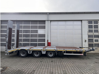 Low loader trailer Möslein  Tridemtieflader, neuwertig: picture 1