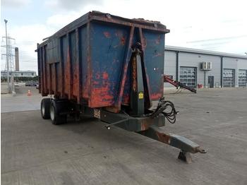Roll-off/ Skip trailer Muckmaster Twin Axle Draw Bar Hook Loader Trailer, Skip: picture 1