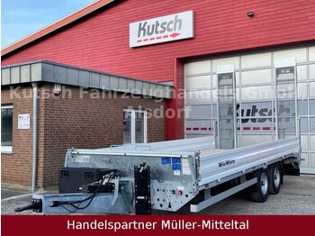 New Low loader trailer Müller-Mitteltal ETÜ-TA-R 11,9 Tieflader,verzinkt, Gitterrostramp: picture 1
