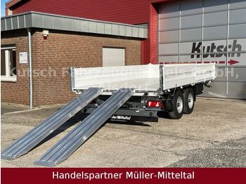 New Tipper trailer Müller-Mitteltal KA-TA-R 11,9,  Rampen, LED, Klappe - Türe!: picture 1