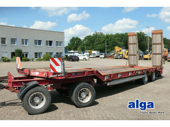 Low loader trailer Müller-Mitteltal T4 Profi 40.0to., verbreiterbar Zuggabel 40/50er: picture 1