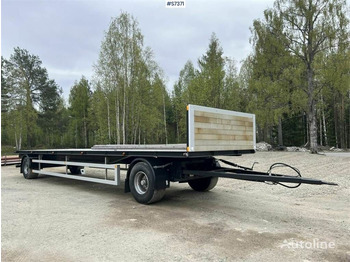 Dropside/ Flatbed trailer NÄRKO
