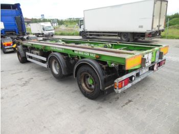 Container transporter/ Swap body trailer POLKON PK-183, LIFT ACHSE: picture 1