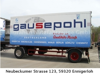 Wellmeyer Kühlanhänger TK Rohrbahn  - Refrigerated trailer