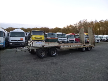 Low loader trailer Robuste Kaiser 4-axle lowbed drawbar trailer: picture 1