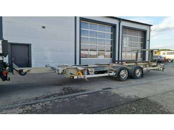 Container transporter/ Swap body trailer SYSTEM TRAILERS ZWF18 Tandem: picture 1