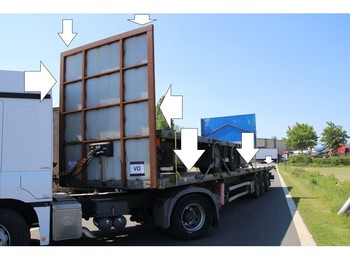 Dropside/ Flatbed trailer Samro PLATEAU: picture 1