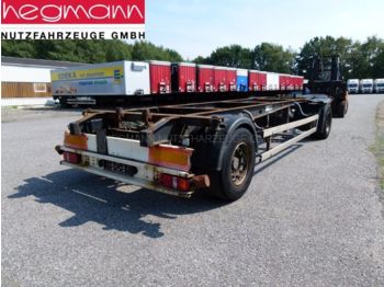 Container transporter/ Swap body trailer Schmitz Cargobull AFW 18, Drehschemel Maxi-BDF-Lafette, deutsch: picture 1