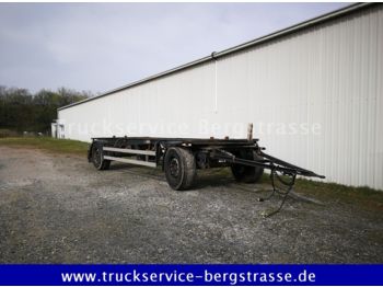 Container transporter/ Swap body trailer Schmitz Cargobull AWF 18 BDF Lafette **SAF*Scheibe**: picture 1