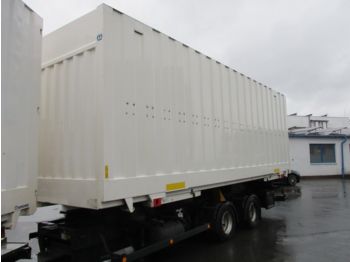 Container transporter/ Swap body trailer Schmitz Cargobull ZWF18 BDF: picture 1
