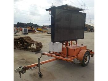  Single Axle Matrix Board - Trailer