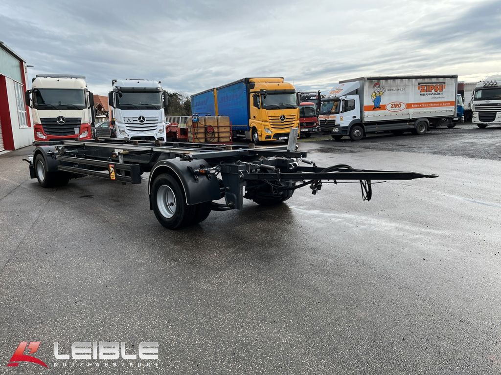 Container transporter/ Swap body trailer System Trailers Jumbo BDF *Zwillingsbereift*SAF*: picture 3