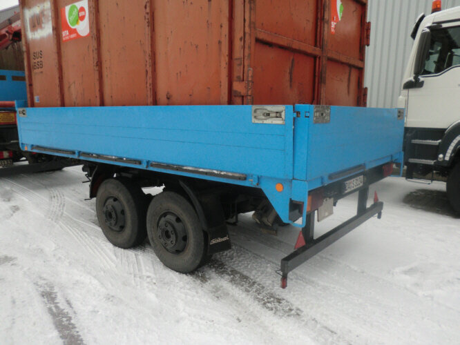 Dropside/ Flatbed trailer TA 8 GOEBEL & SOHN TA8: picture 2
