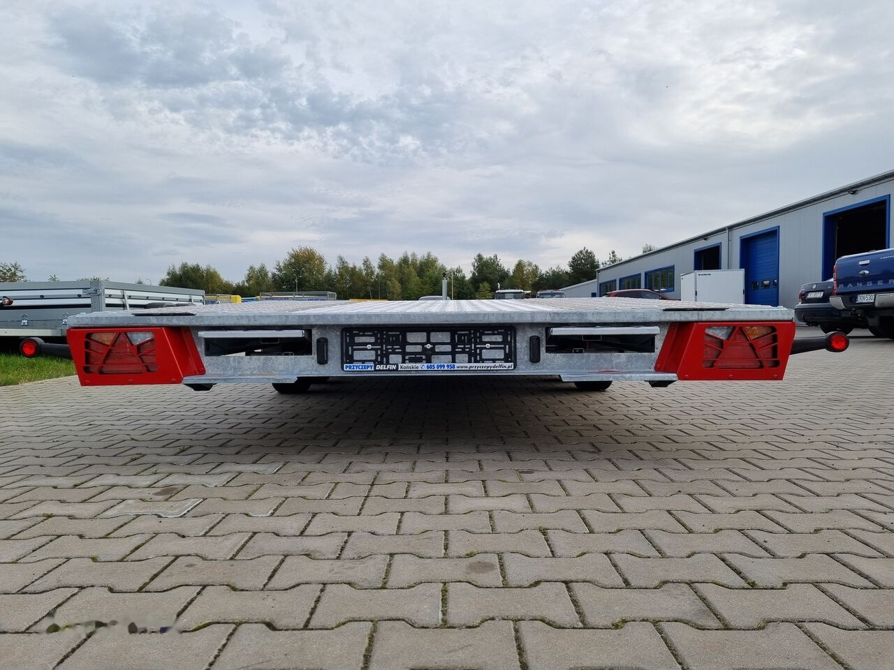 New Autotransporter trailer TA-NO Scorpio 55 PREMIUM 3 axle car trailer 5,5m alu floor 3500kg GVW: picture 17