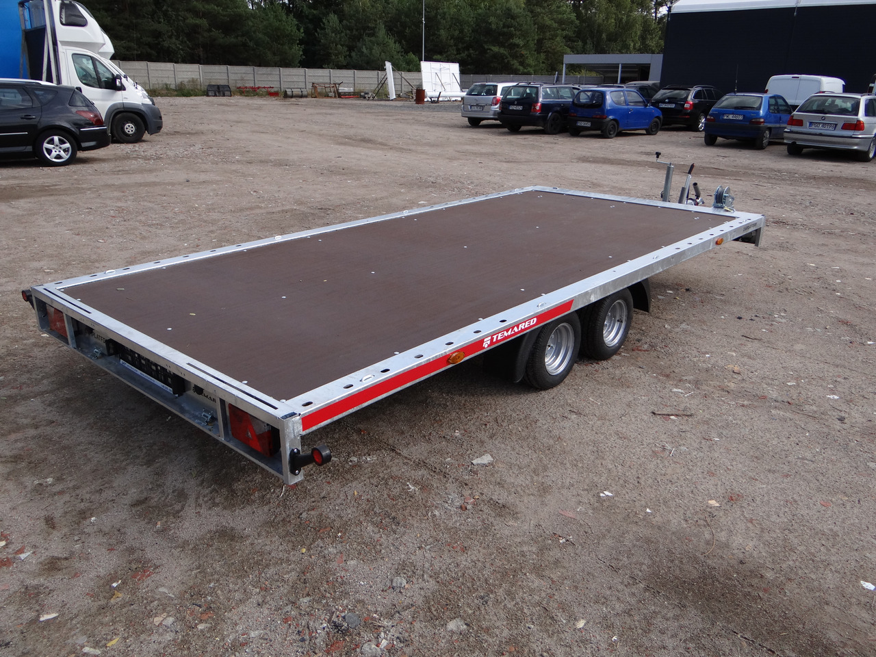 New Autotransporter trailer TEMARED CARPLATFORM 4521/2 S: picture 12