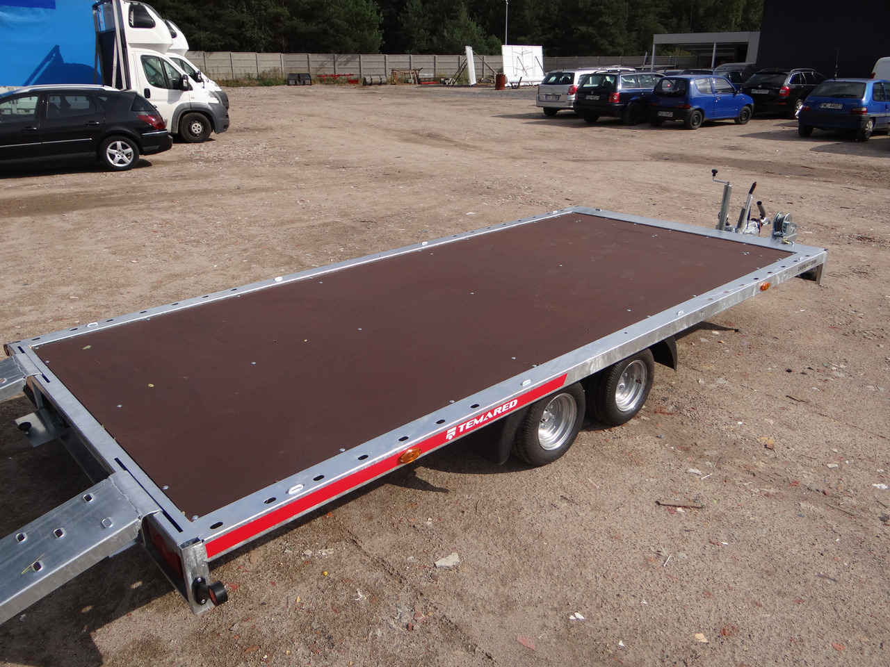 New Autotransporter trailer TEMARED CARPLATFORM 4521/2 S: picture 4