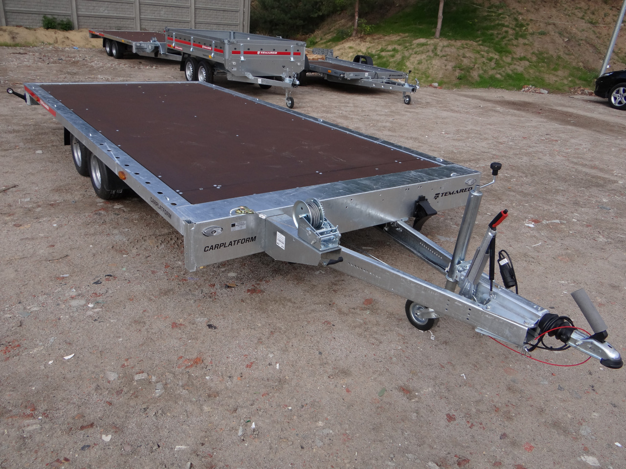 New Autotransporter trailer TEMARED CARPLATFORM 4521/2 S: picture 13