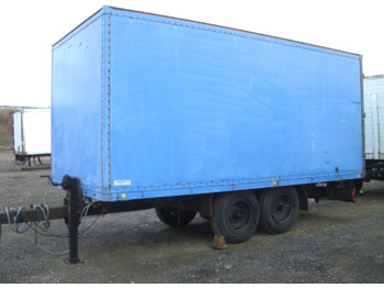 Closed box trailer