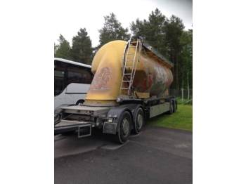 Feldbinder HEUT 34.4 4 akselinen - Tanker trailer