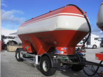 Feldbinder Siloaufbau / 2 Kammern / 18.000 l.  - Tanker trailer