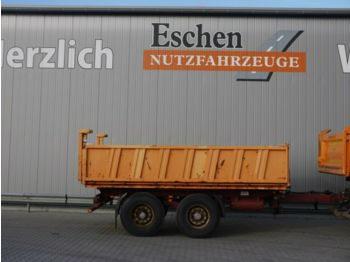 Tipper trailer Kröger TKD 20 B Tandem, 9m³, Blatt